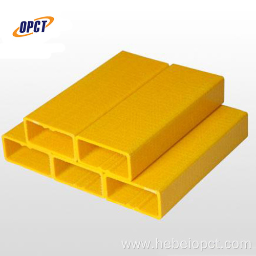 grp rectangular tube fiberglass pultruded profile